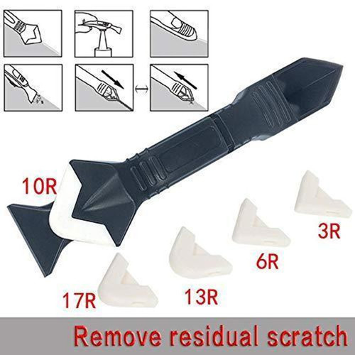 Caulking tool, metal scraper, ceramic tile caulking tool, negative angle scraper, shovel, glass glue scraper