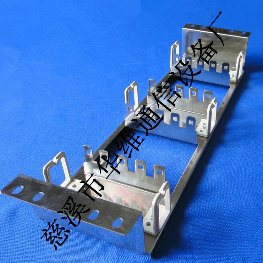 100对VDF不锈铁音频配线架 热销100回线10档19英寸机柜电话背架