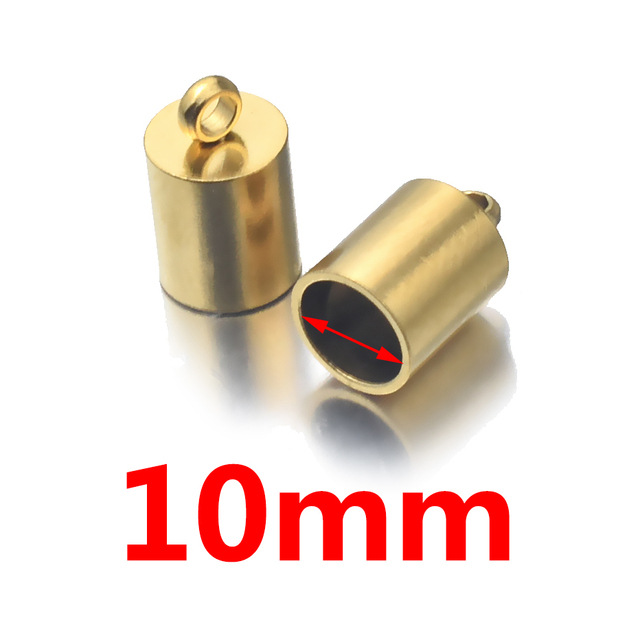 Cadena de cubo de acero inoxidable hebilla de cuerda de cuero hebilla de conexión de cuerda DIY pulsera tobillera accesorios de joyería hechos a mano en stock