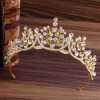 Universal sophisticated retro hair accessory for bride, wedding dress suitable for photo sessions, zirconium
