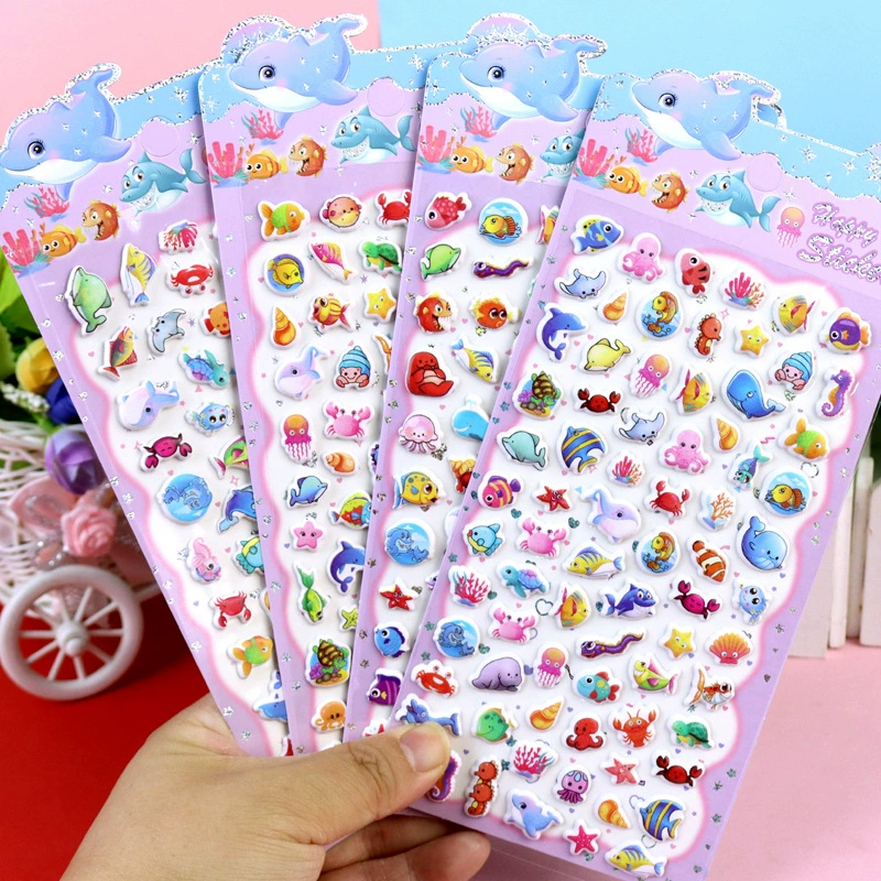 Sanrio, детский мультяшный динозавр, наклейка, панда