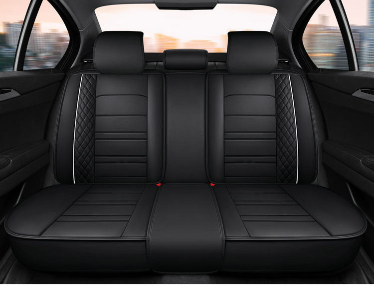 Factory Direct Sales All-Inclusive Full Leather Seat Covers for All Seasons Universal Car Leather Seat Cushions Cross-Border Procurement Custom Wholesale