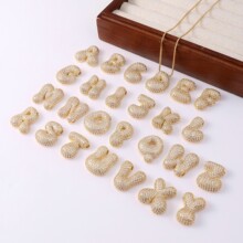 �羳���u�~�18k����ʯ�ɐ��ֺ�����ĸ����26��Ӣ����ĸ��Ů