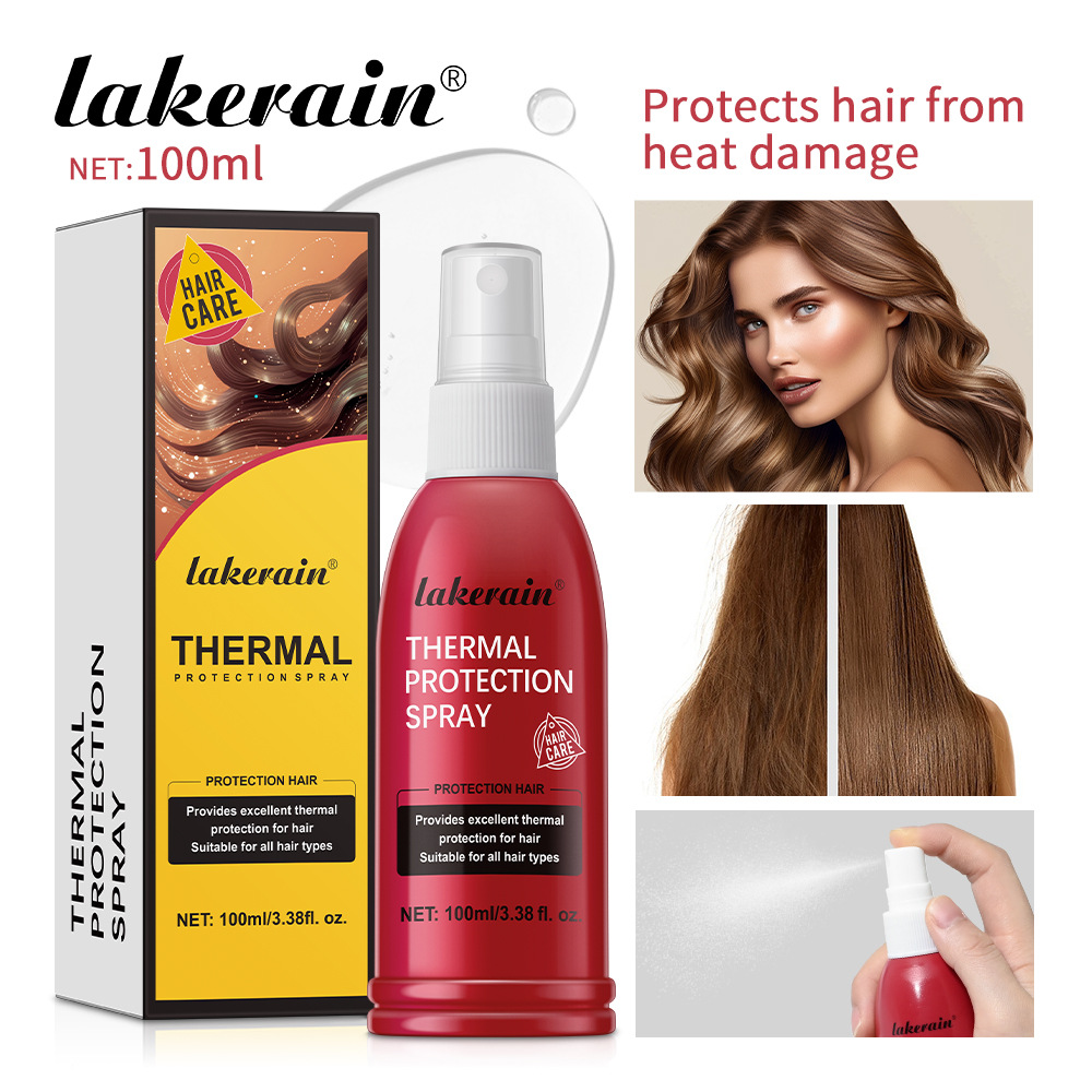 Cross-border lakerain hair heat protection spray Thermal protection…