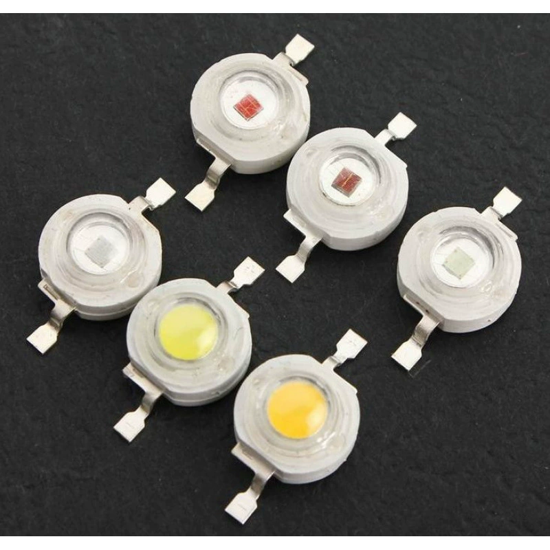 Source lumineuse LED, lampe de poche, éclairage, plafonnier, 1W, 3W, haute puissance
