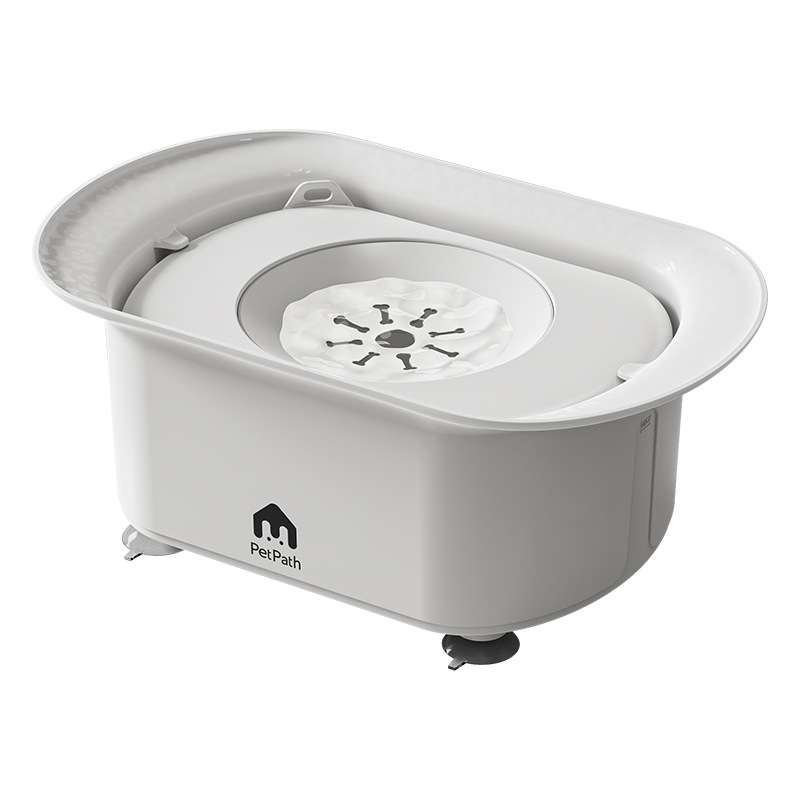 Cuenco de flotabilidad, cuenco flotante para mascotas, cuenco de agua para perros, cuenco de agua para gatos, cuenco para perros, boca no húmeda para perros medianos y grandes, agua para mascotas