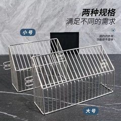 Side wall leaf filter cover for roof drain and ground drain, stainless steel downspout grate, balcony side drainage outlet mouse-proof net