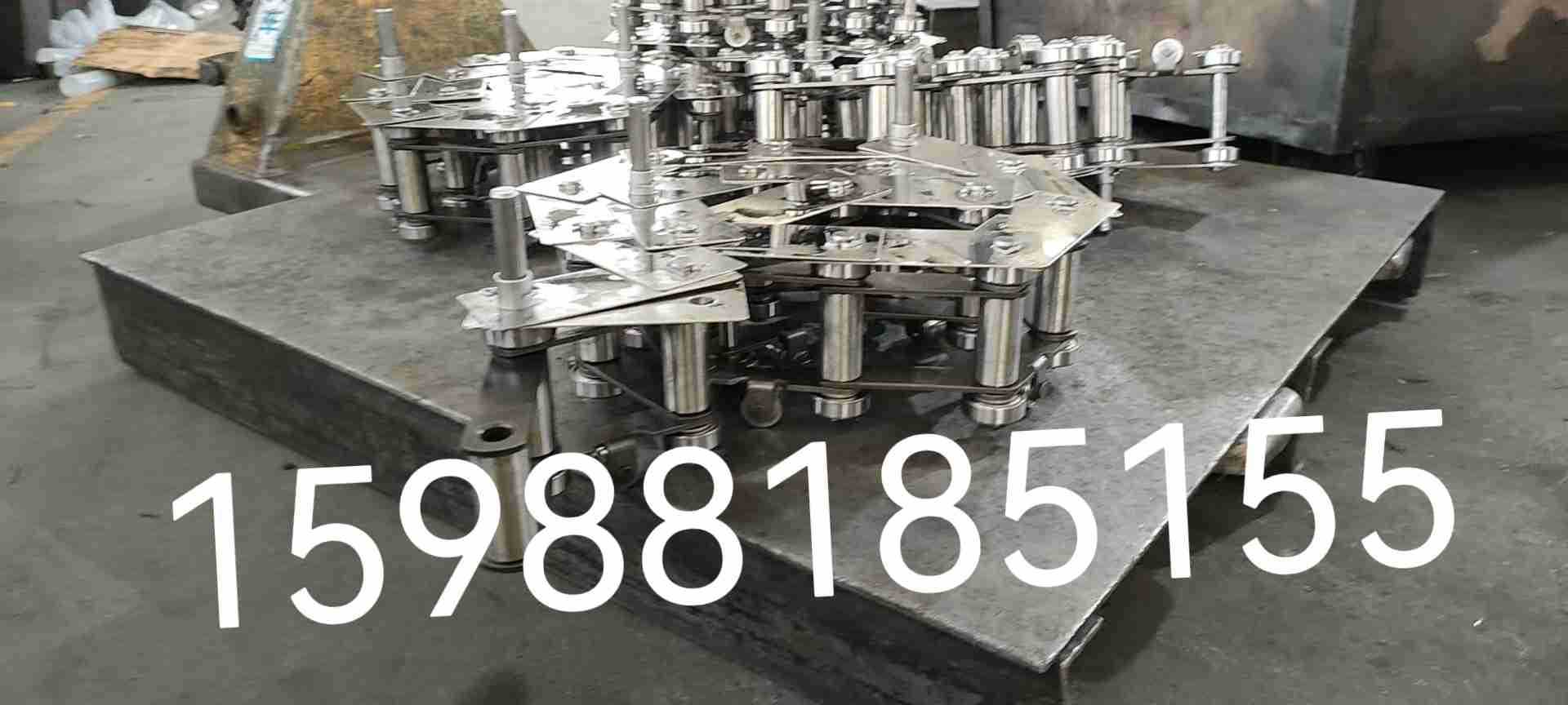 50.8涂装链条喷涂线链条101.6 38.1喷涂治具地轨链条轨道76.2齿轮