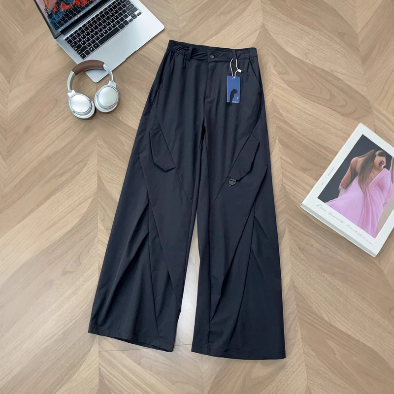 2026 Spring Fl Feijia New Trendy Brand Pants Women's Loose Casual Pants Zhao Lusi Same Style Y0019 2026 Spring Fl Feijia New Trendy Brand Pants Women's Loose Casual Pants Zhao Lusi Same Style Y0019