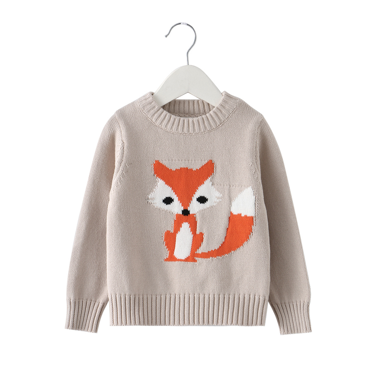 Children's knitted demi-season sweater