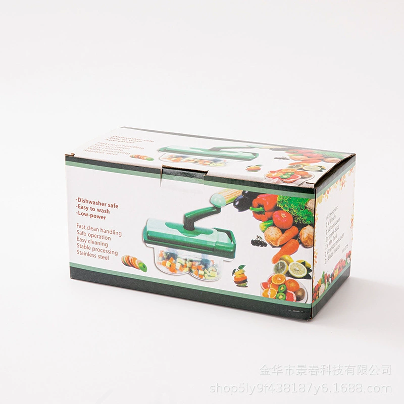 Овощерезка с ручным приводом и 8 словами, многофункциональная овощерезка, кухонная многофункциональная овощерезка, слайсер для картофельного салата