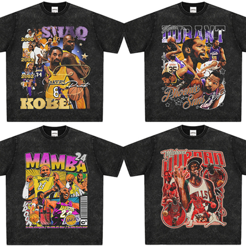 Lakers Kobe Doncic Durant Kurijokic Morant James American Short Sleeve T-Shirt