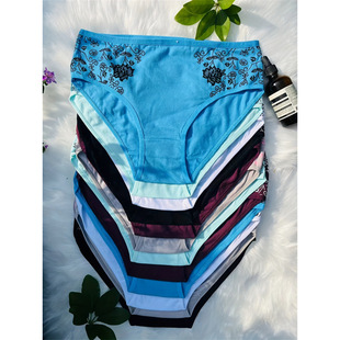 P 54745 Plus Size Print Briefs ��aӡ����ѝ�羳���uͨ��