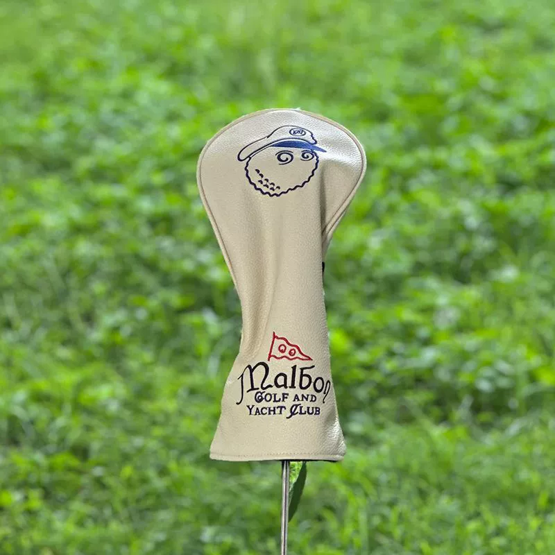 Golf clubs, protective case, protective polyurethane helmet, with embroidery