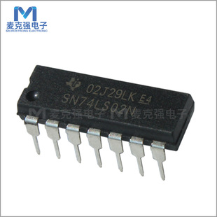 TI国产全新芯片SN74LS02N DIP-14直插 2输入四或非门74LS02逻辑IC-阿里巴巴