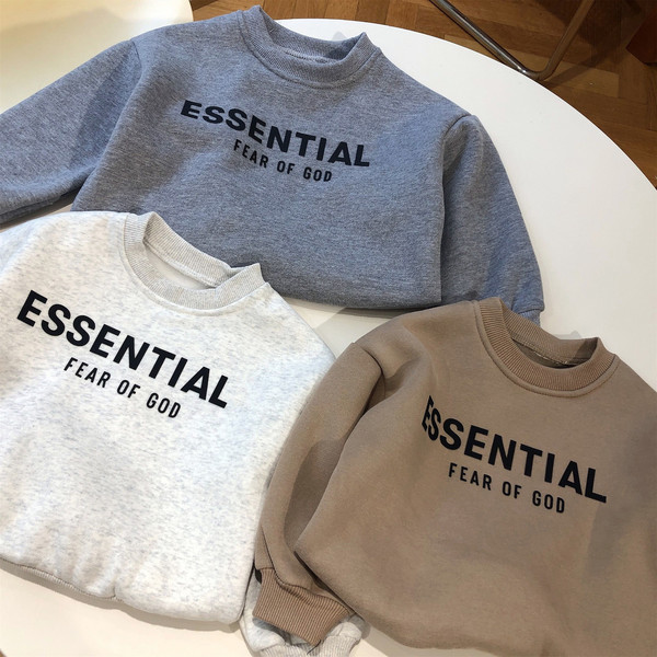 Children's three dimensional sweatshirt for boys with letters