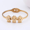 Cute bracelet suitable for men and women, European style, Japanese and Korean, Korean style, simple and elegant design, custom made