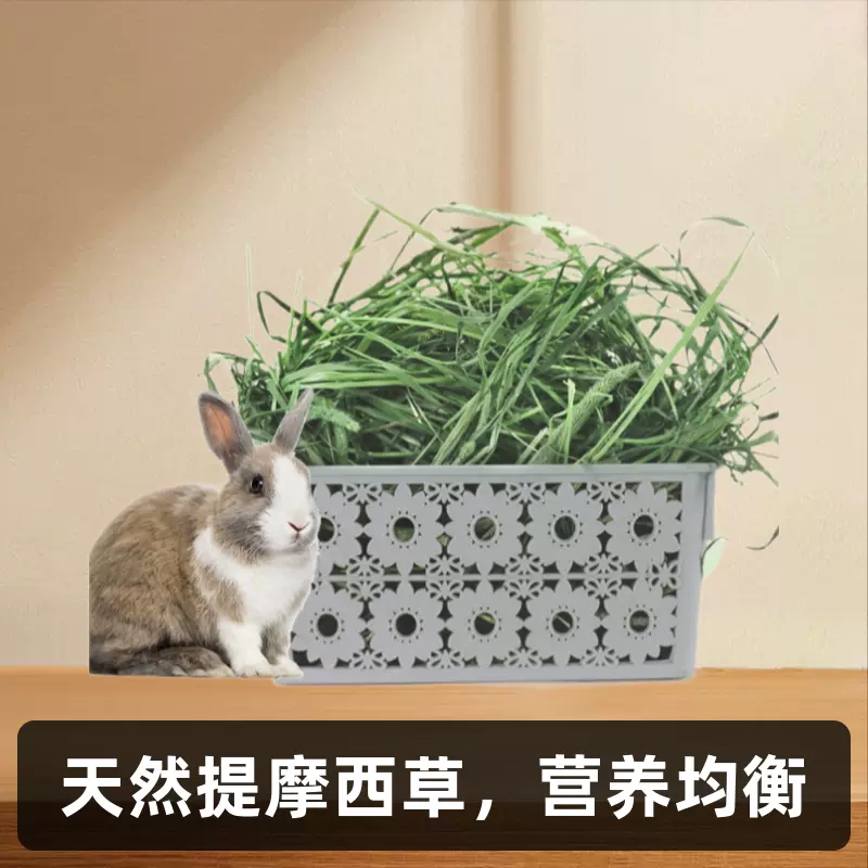 提摩西草牧草宠物提草饲料荷兰猪兔草兔粮食品兔饲料提木西草