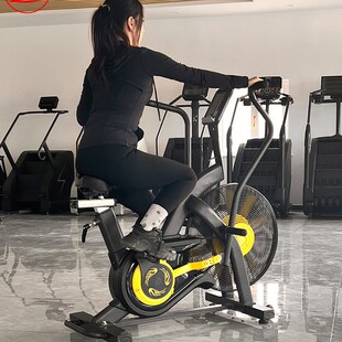 郎铭 Fitness bicycle wind choke fan bicycle indoor aerobic equipment supply gym full set of equipment cycling
