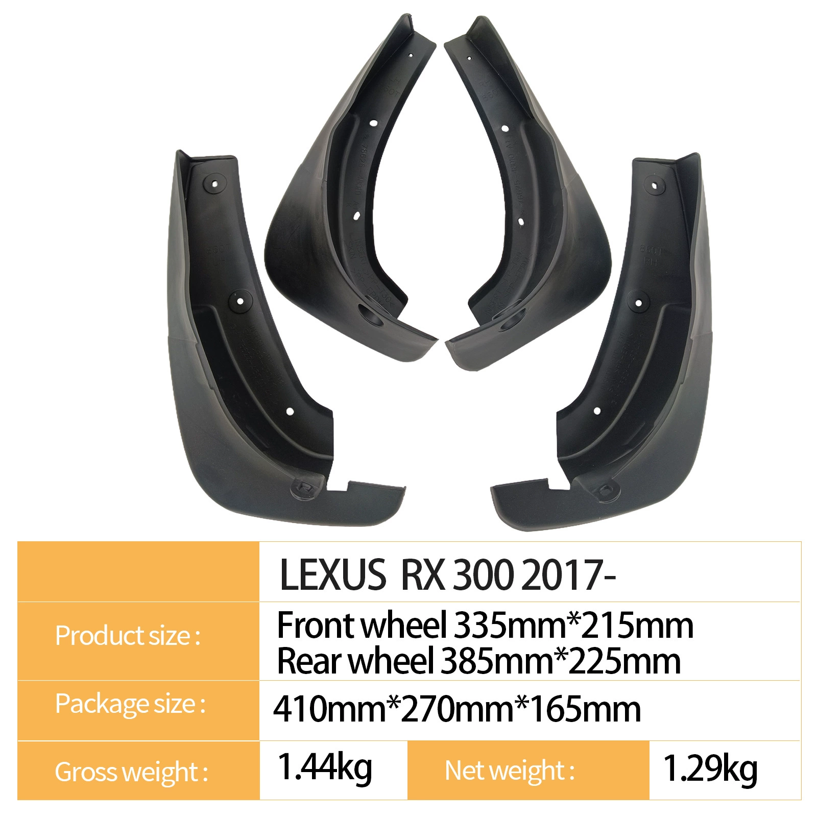 Подходящий для LEXUS RX300 2017 год-Внешняя торговля кросс-бордер автомобильное крыло доставка