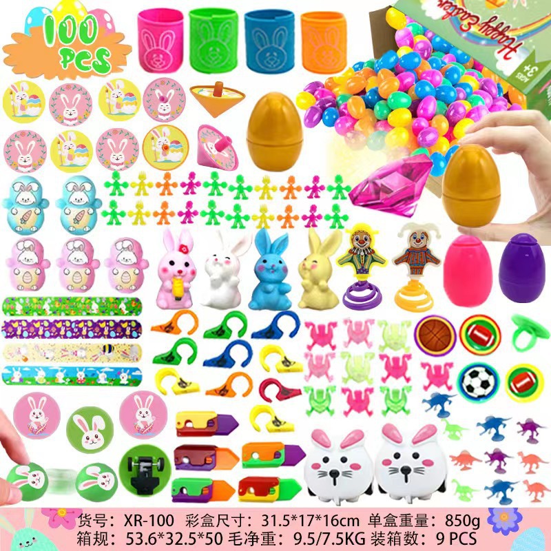 Juguete de Conejo de Peluche para Niños, Regalo de Pascua, Juguete de Cápsula, Huevo de Pascua DIY de Amazon 2026