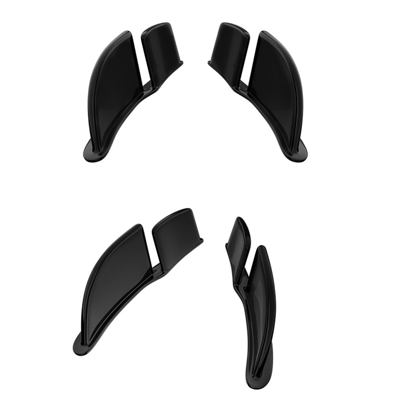 Suitable for Kawasaki Zx-6R Zx-636 Rear Wing 2019-2026 Rear Hump Air Side Wing Rear Gp Wind Wing