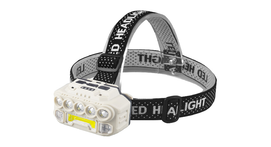 Al Aire Libre multi-funcional fuerte luz faro hogar USB carga portátil faro transfronterizo mantenimiento de advertencia luz