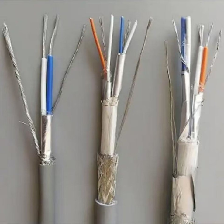 镀锡纯铜信号控制线AVVR5芯0.12/0.2平方黑色五芯软护套信号线