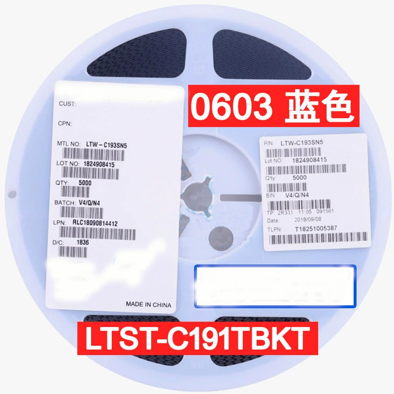 0603 Синий синий свет LTST-C191TBKT Made in Taiwan SMD LED
