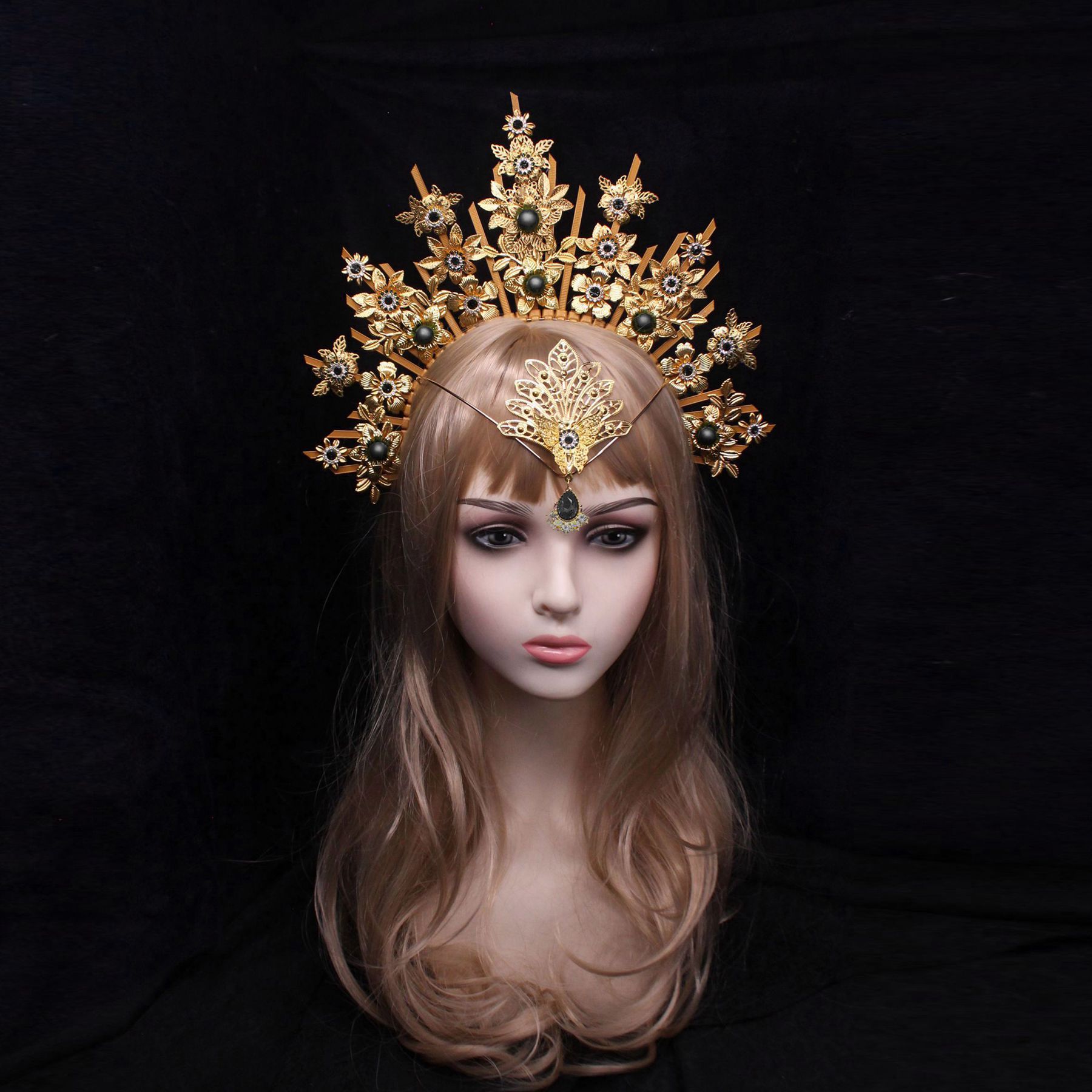 TS-75A4黑钻黑珠=TS-75A+黑珠+黑钻黑钻+黑额饰