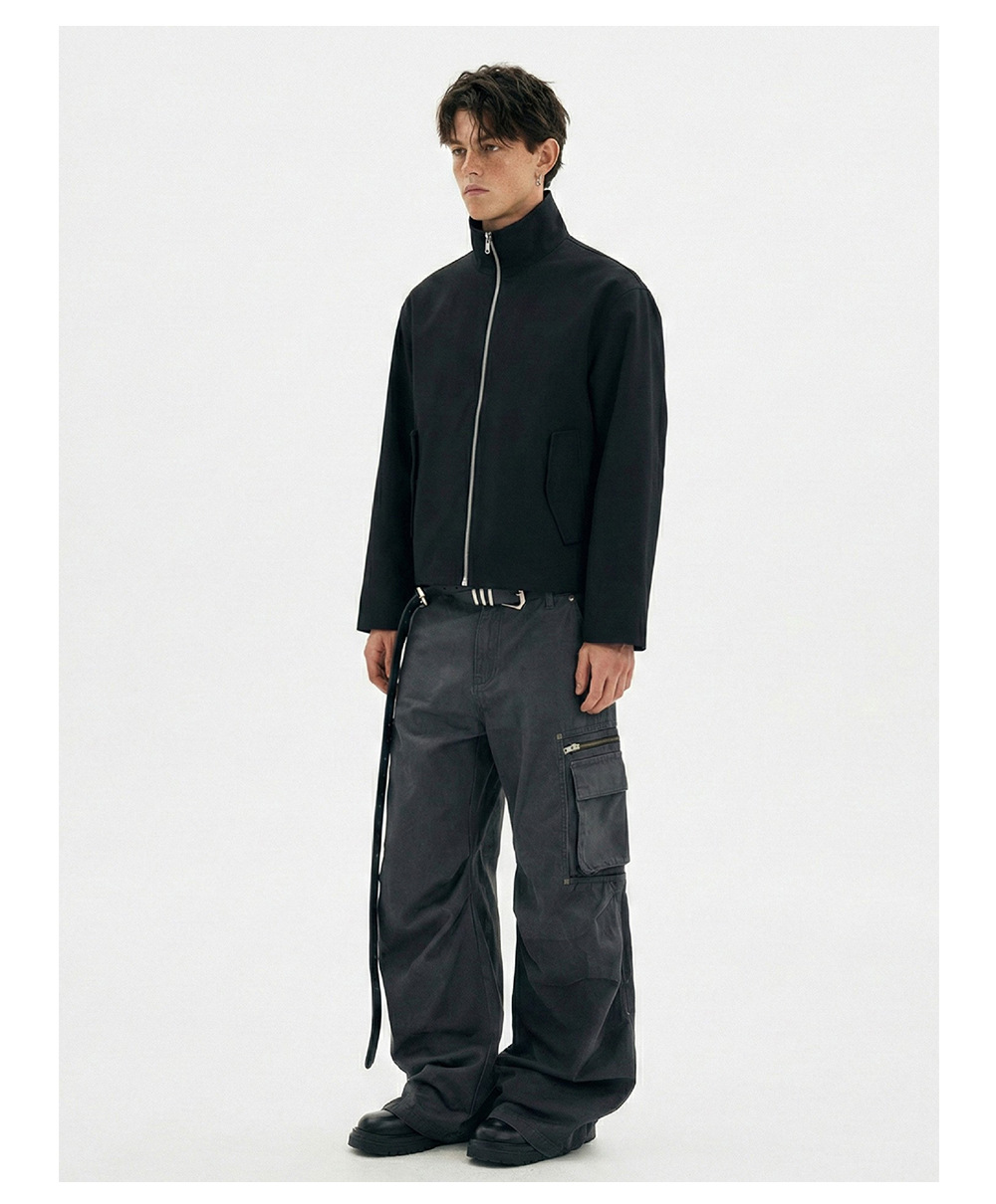 MADEEXTREME Slim Fit Zip-Up Jacket