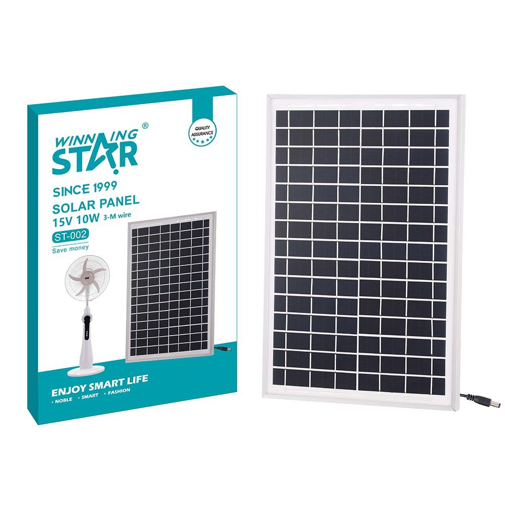 WINNING STAR户外12V/10W光伏供电系统Solar panels单晶太阳能板