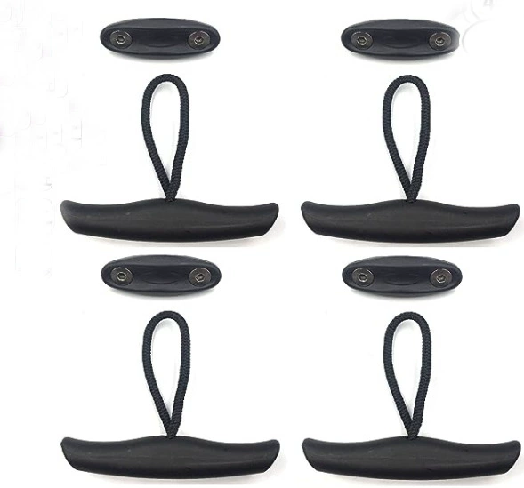 Набор из 4 предметов, ручка для каноэ, Т-образная ручка с веревкой и проушиной