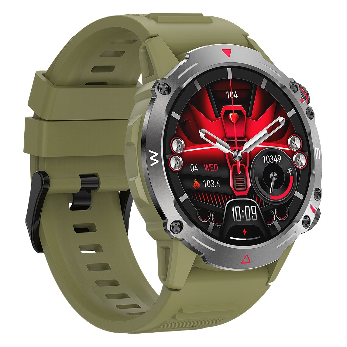 Huaqiang Norte transfronterizo Comercio exterior HK87 reloj inteligente Pantalla de interés siempre brillante contraseña desbloqueo monitoreo Frecuencia Cardíaca calorías NFC