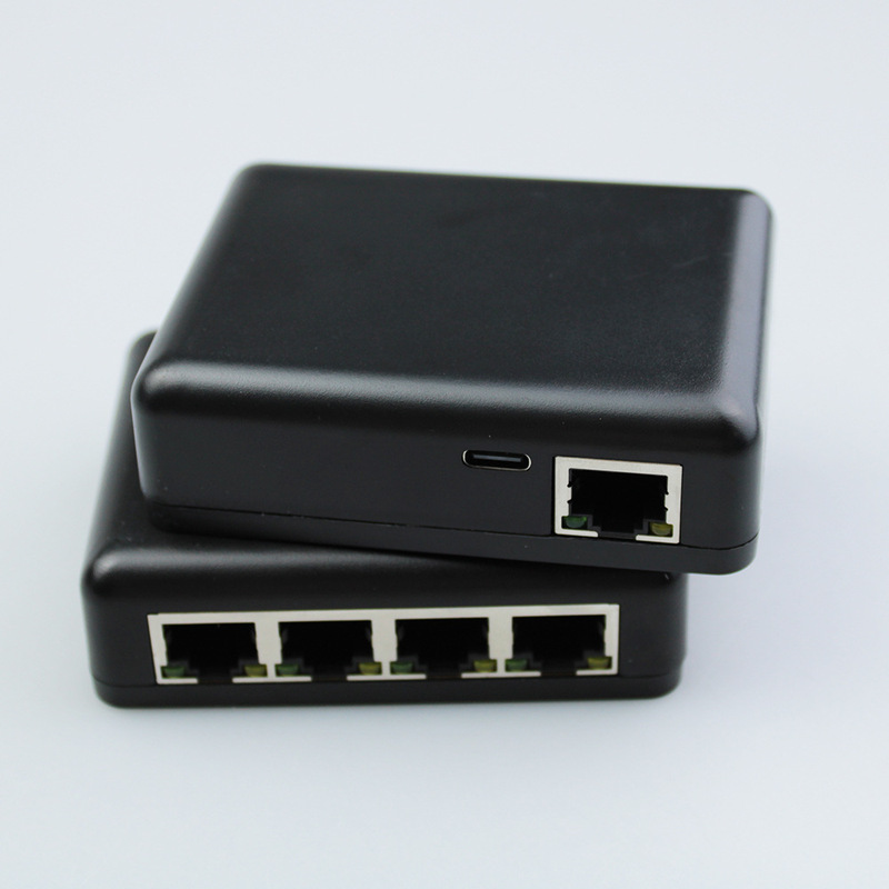 Factory Ethernet network splitter 1-4 Gigabit adapter 5-port switch household Gigabit port Factory Ethernet network splitter 1-4 Gigabit adapter 5-port switch household Gigabit port