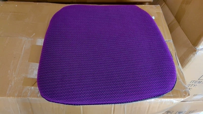 Decompression Breathable Seat Cushion, Cool pad - purple-inner-core-purple-mesh-cloth-cover-464335cm
