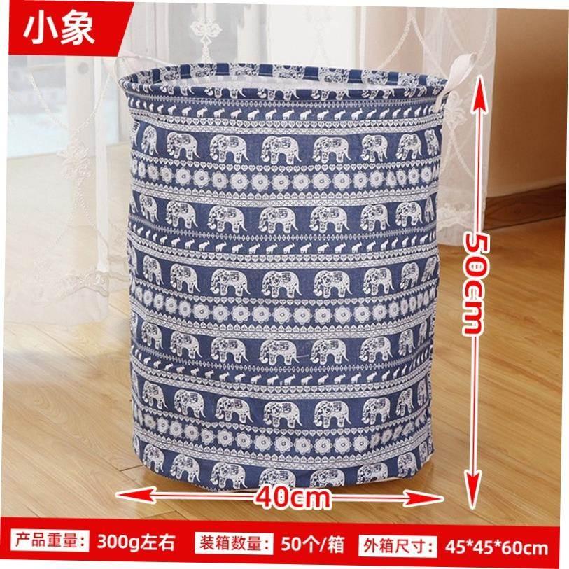 folding large size dirty clothes fabric basket laundry box
