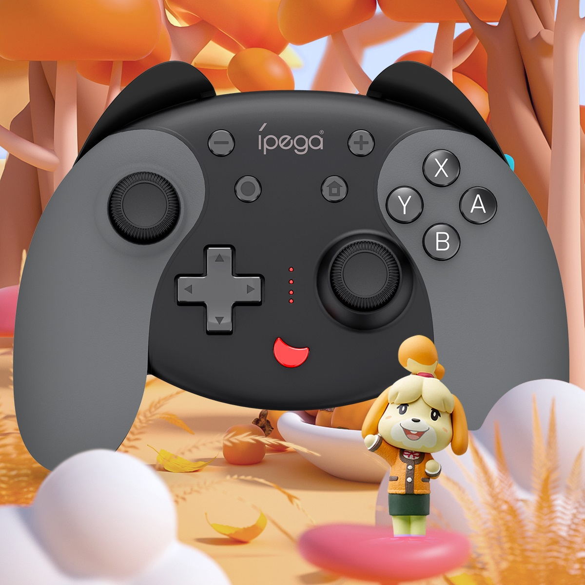 ipega工厂供应switch游戏手柄带NFC一键唤醒全功能switch手柄