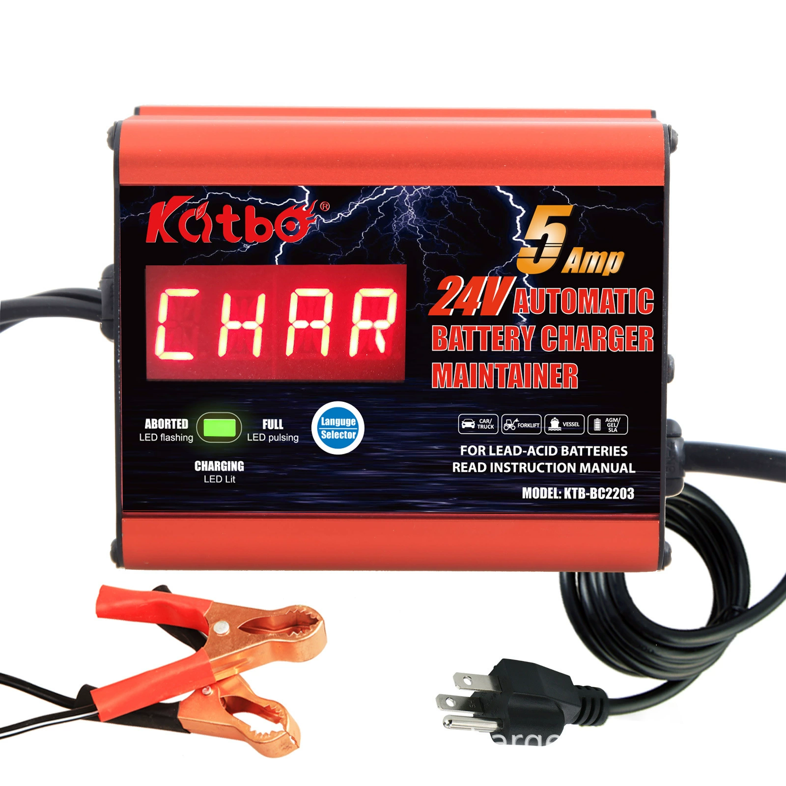 Katbo трансграничный умный Грузовик зарядное устройство 24V5A зарядное устройство для инвалидной коляски зарядка аккумулятора