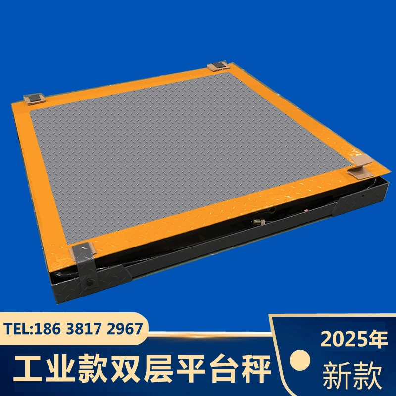 Двухслойные промышленные цифровые платформенные весы 1 тонна с печатью, взрывозащищенные напольные весы с интерфейсом RS485