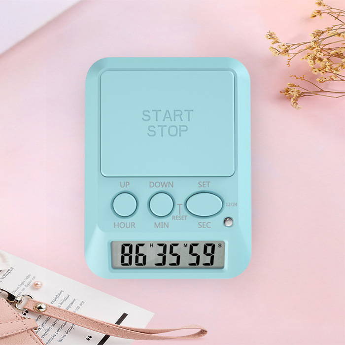 새로운 전자 스케일 모델링 일 분 및 초 카운트 다운 타이머 자동 주방 베이킹 전자 시계 타이머