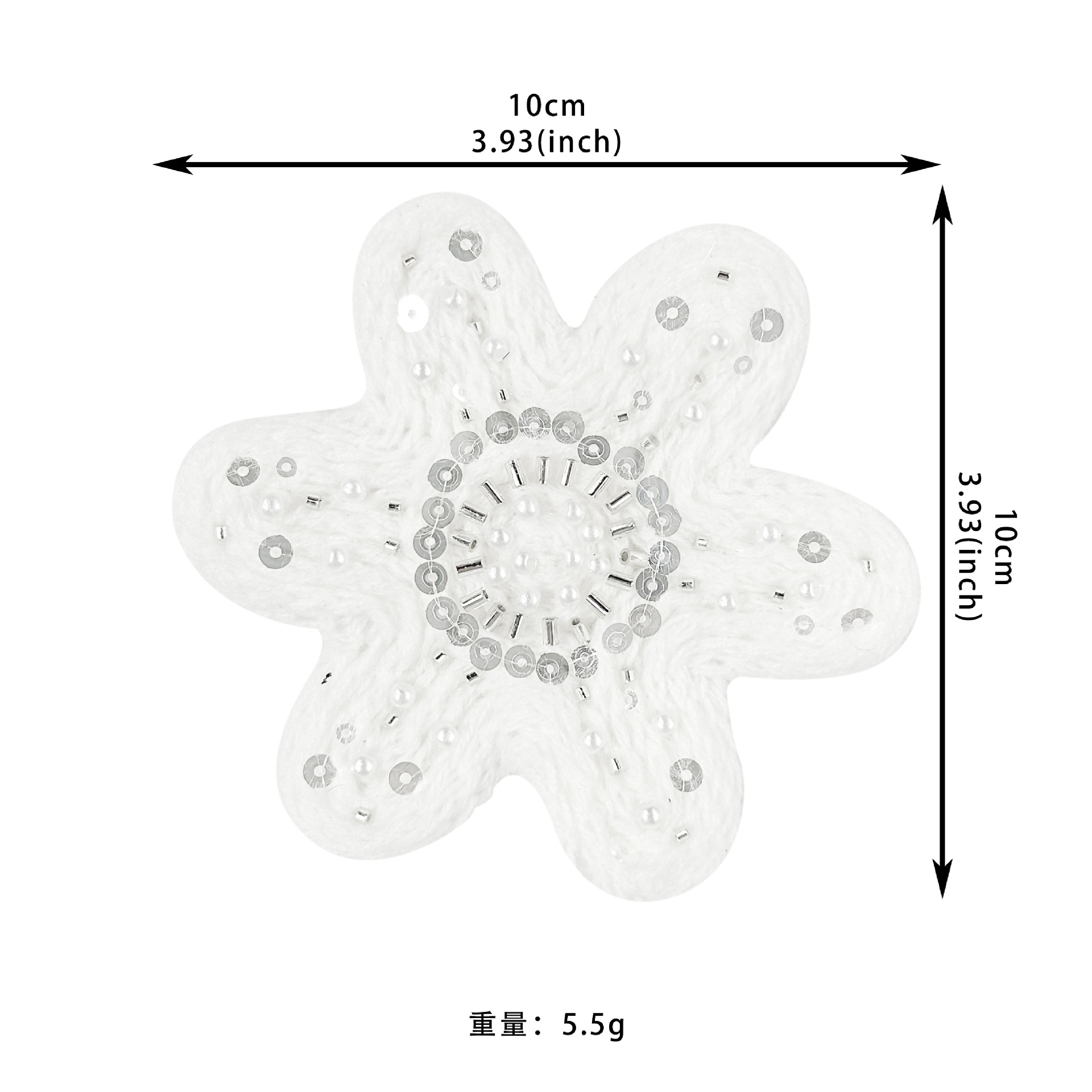 Suéter de bordado tridimensional computadora perlas bordadas calcomanías de lana ropa de mujer ropa infantil comercio exterior accesorios de ropa diy maletas decoración image 5
