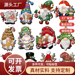 クリスマスの装饰パーティー用品のためのクリスマスツリーにぶら下がっている24ピースのクリスマスのドワーフの木の装饰