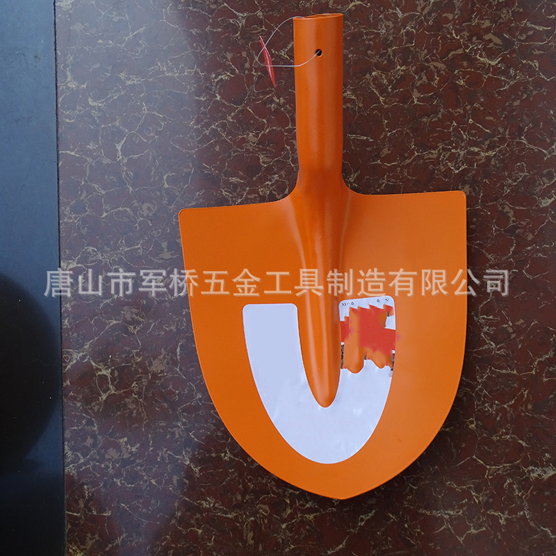 出口北非埃及市场铁锹锰钢加厚木柄农用挖土户外铲子