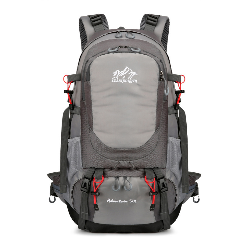 エアフロートバックパックシステム屋外登山バッグ 50 リットル大容量ハイキングキャンプスポーツバックパック防水トラベルバッグ|undefined