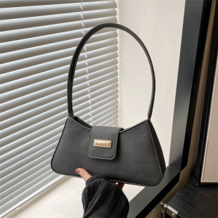 Fashionable All-match 2024 Popular Women's Bag High-value Underarm Bag Korean-style High-end Western-style Casual Shoulder Bag