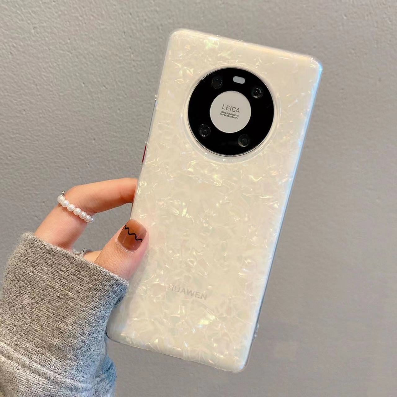 Fantasy ins color Shell patrón para Apple 14/13 teléfono móvil caso Huawei mate60pro mujer mate 50 suave