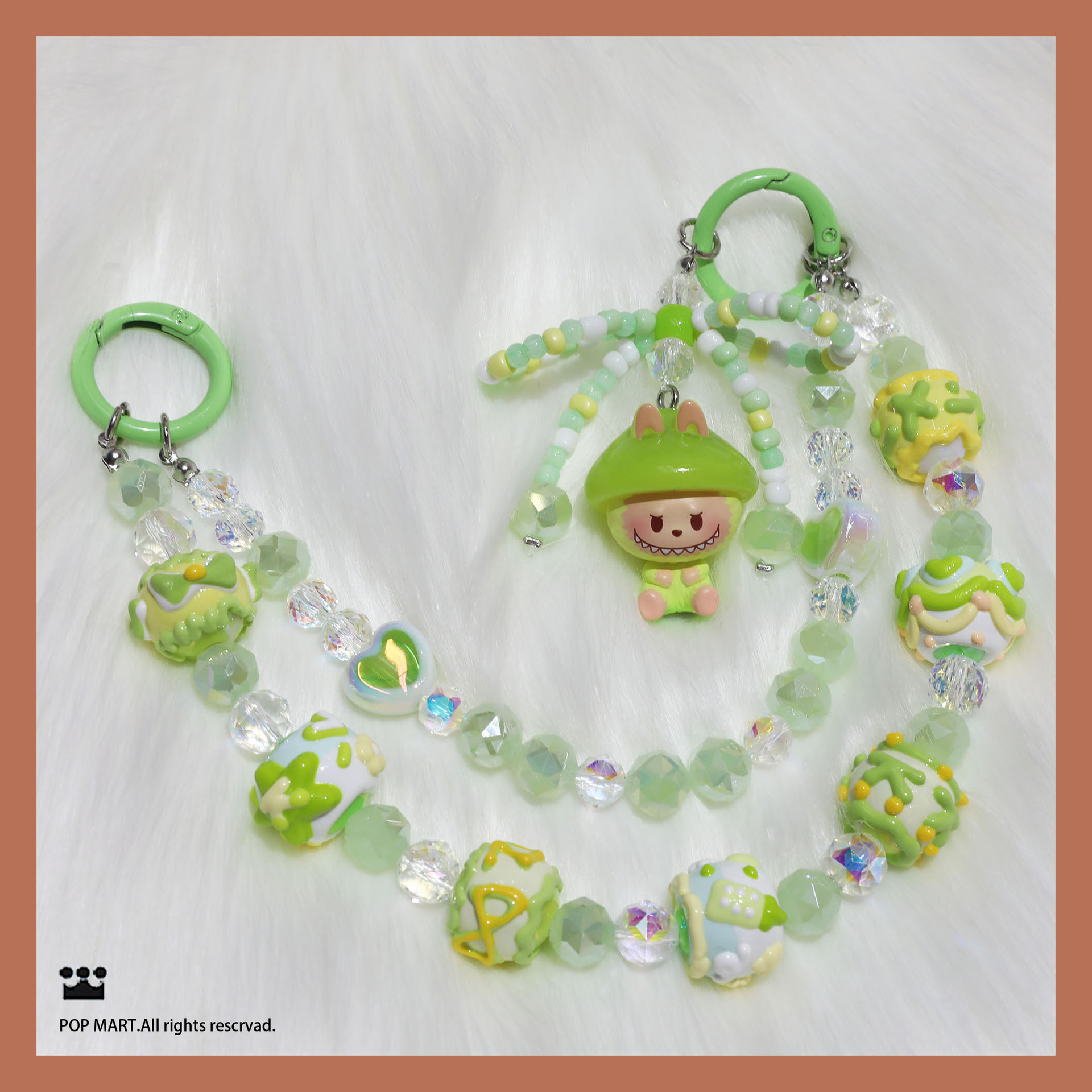 더블 체인-버섯 시리즈-라부부 형광