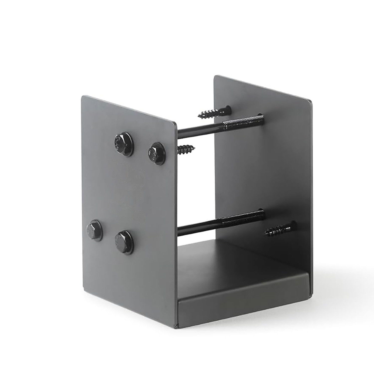 Anclaje de Base para Columna, Fijación con Tornillos, para Columnas de Madera
