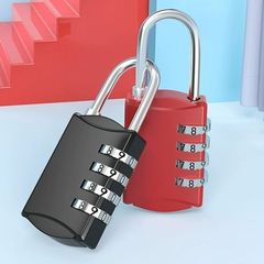 Metal password lock small padlock anti-theft lock head suitcase household cabinet mini small lock home daily set
